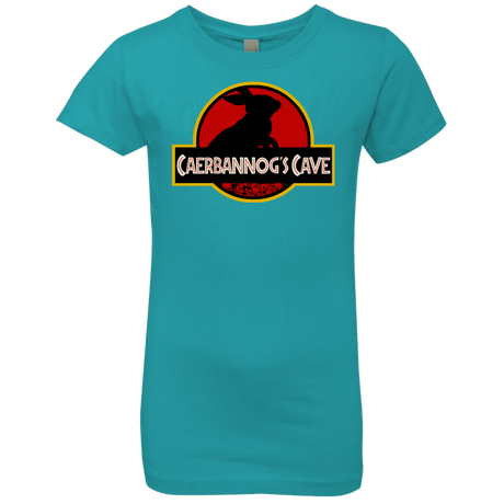 T-Shirts Tahiti Blue / YXS Caerbannog Cave Girls Premium T-Shirt