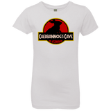 T-Shirts White / YXS Caerbannog Cave Girls Premium T-Shirt