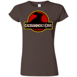 T-Shirts Dark Chocolate / S Caerbannog Cave Junior Slimmer-Fit T-Shirt