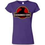 T-Shirts Purple / S Caerbannog Cave Junior Slimmer-Fit T-Shirt