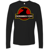 T-Shirts Black / S Caerbannog Cave Men's Premium Long Sleeve