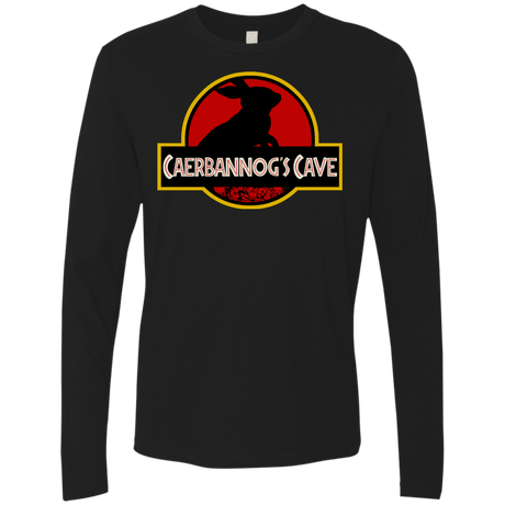 T-Shirts Black / S Caerbannog Cave Men's Premium Long Sleeve