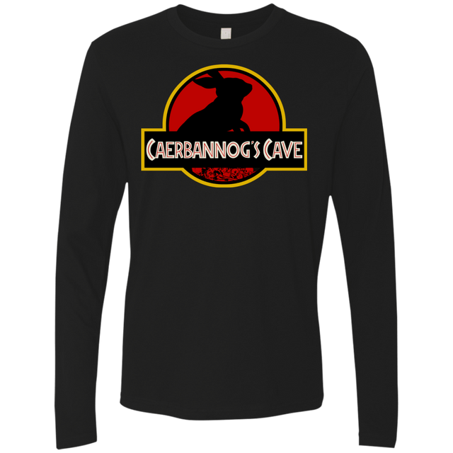 T-Shirts Black / S Caerbannog Cave Men's Premium Long Sleeve