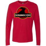 T-Shirts Red / S Caerbannog Cave Men's Premium Long Sleeve