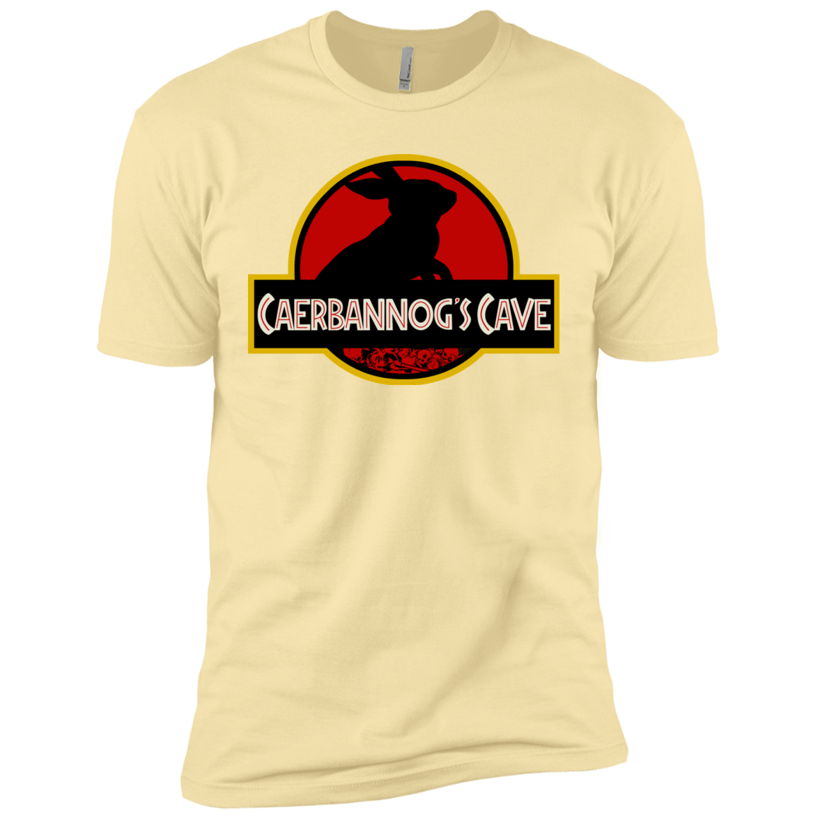 T-Shirts Banana Cream / X-Small Caerbannog Cave Men's Premium T-Shirt