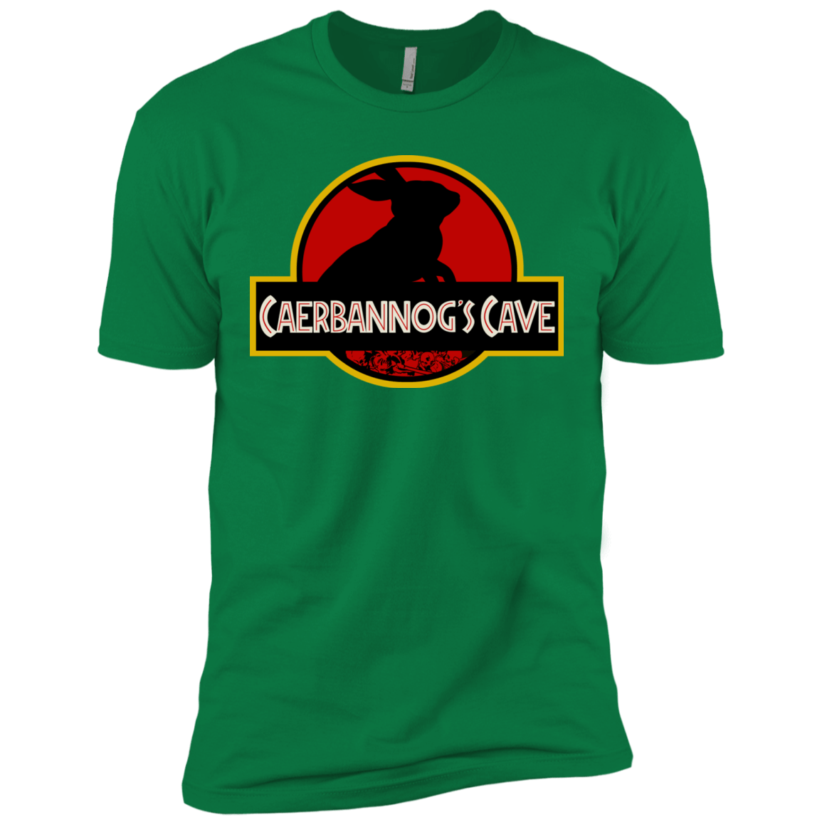 T-Shirts Kelly Green / X-Small Caerbannog Cave Men's Premium T-Shirt