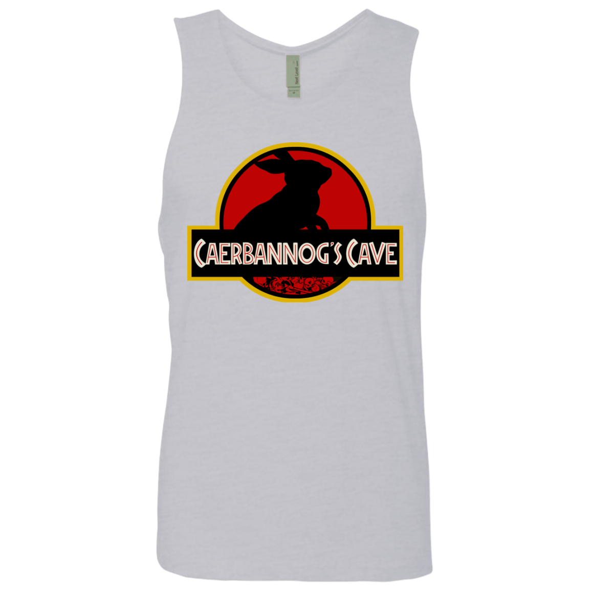 T-Shirts Heather Grey / S Caerbannog Cave Men's Premium Tank Top