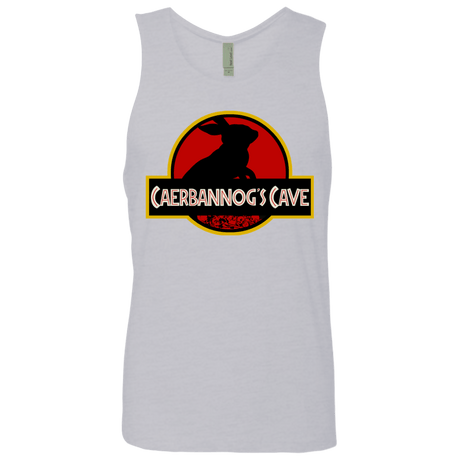 T-Shirts Heather Grey / S Caerbannog Cave Men's Premium Tank Top