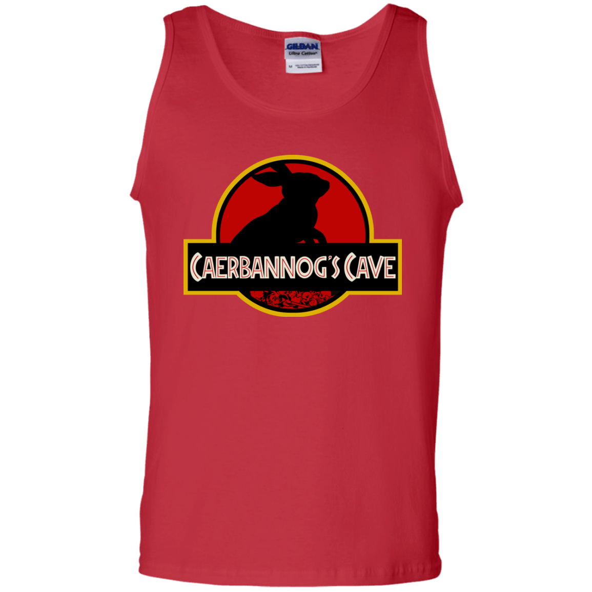 T-Shirts Red / S Caerbannog Cave Men's Tank Top