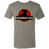 T-Shirts Venetian Grey / S Caerbannog Cave Men's Triblend T-Shirt