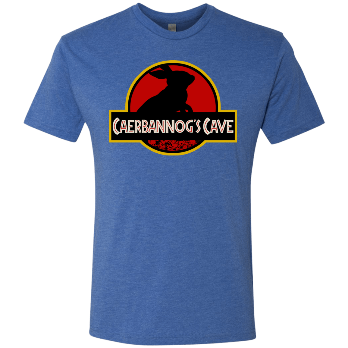 T-Shirts Vintage Royal / S Caerbannog Cave Men's Triblend T-Shirt
