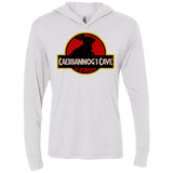 Caerbannog Cave Triblend Long Sleeve Hoodie Tee