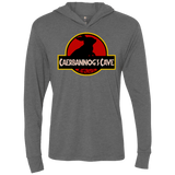 Caerbannog Cave Triblend Long Sleeve Hoodie Tee