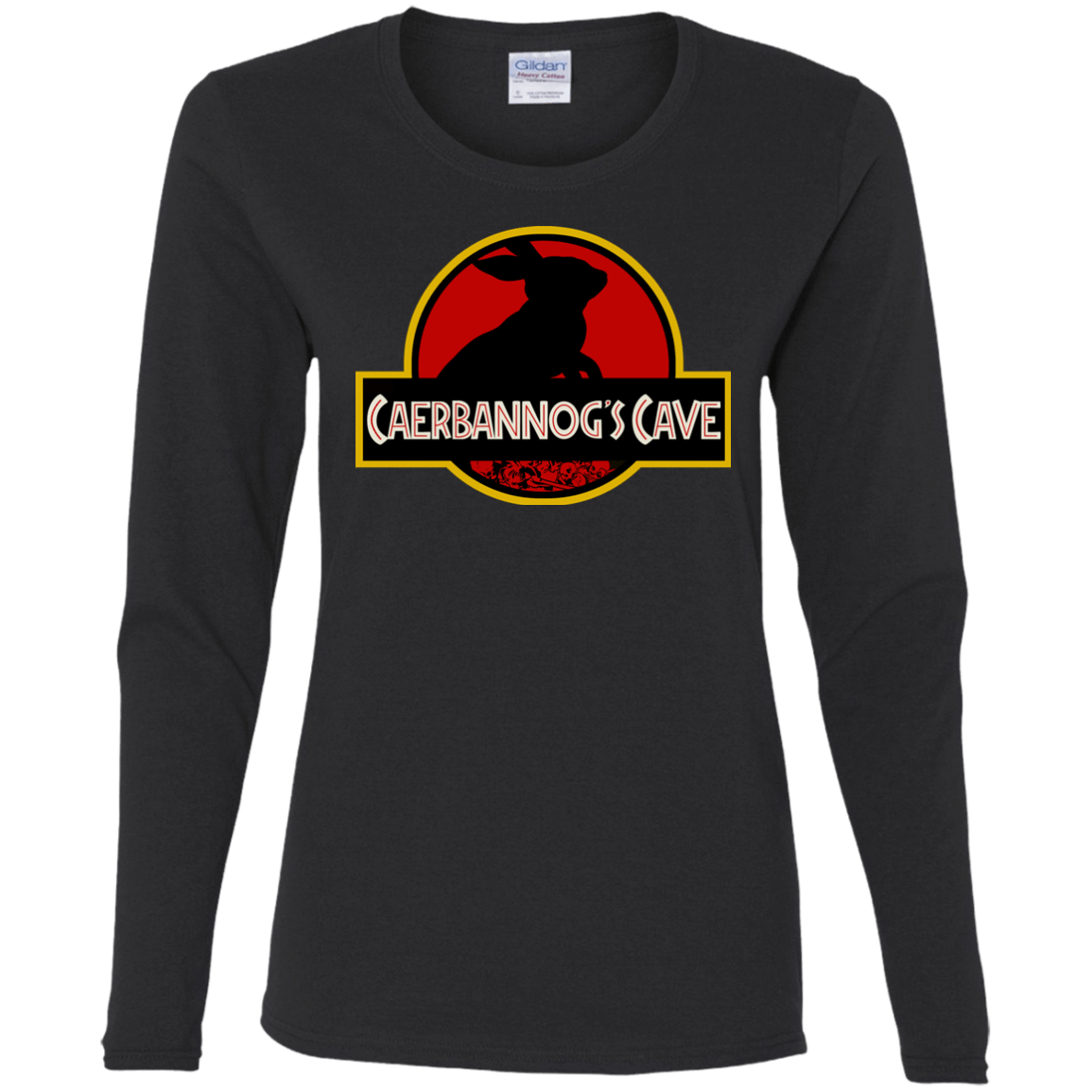 T-Shirts Black / S Caerbannog Cave Women's Long Sleeve T-Shirt