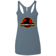 T-Shirts Indigo / X-Small Caerbannog Cave Women's Triblend Racerback Tank