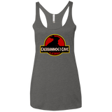T-Shirts Premium Heather / X-Small Caerbannog Cave Women's Triblend Racerback Tank