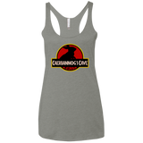 T-Shirts Venetian Grey / X-Small Caerbannog Cave Women's Triblend Racerback Tank