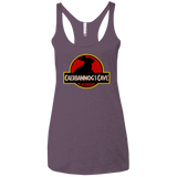 T-Shirts Vintage Purple / X-Small Caerbannog Cave Women's Triblend Racerback Tank