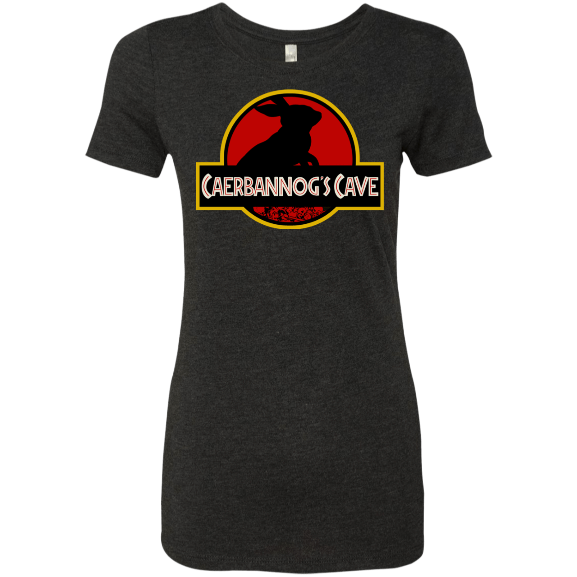 T-Shirts Vintage Black / S Caerbannog Cave Women's Triblend T-Shirt