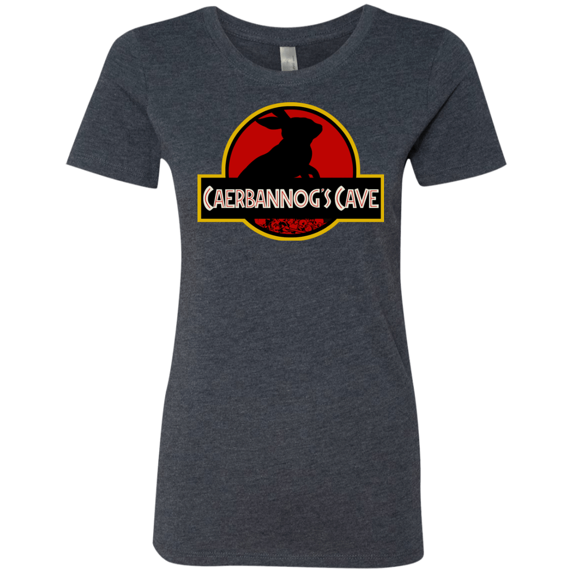 T-Shirts Vintage Navy / S Caerbannog Cave Women's Triblend T-Shirt