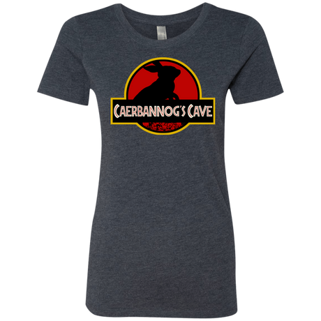 T-Shirts Vintage Navy / S Caerbannog Cave Women's Triblend T-Shirt