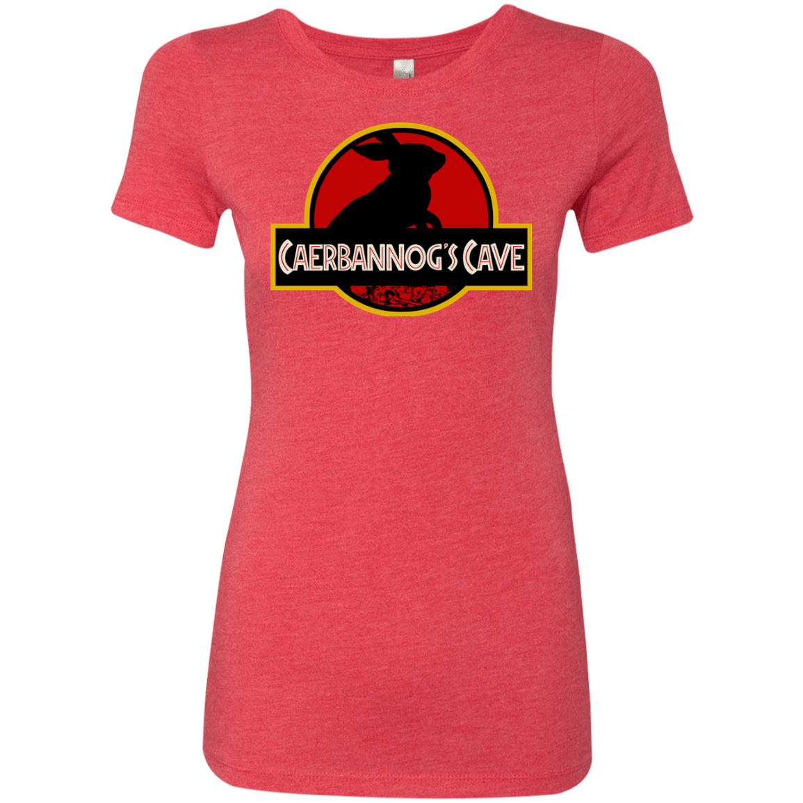 T-Shirts Vintage Red / S Caerbannog Cave Women's Triblend T-Shirt
