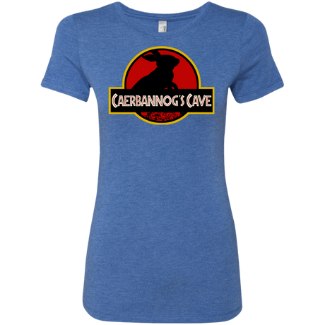 T-Shirts Vintage Royal / S Caerbannog Cave Women's Triblend T-Shirt