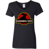 T-Shirts Black / S Caerbannog Cave Women's V-Neck T-Shirt