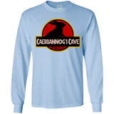 T-Shirts Light Blue / YS Caerbannog Cave Youth Long Sleeve T-Shirt