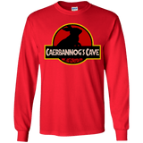 T-Shirts Red / YS Caerbannog Cave Youth Long Sleeve T-Shirt