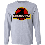 T-Shirts Sport Grey / YS Caerbannog Cave Youth Long Sleeve T-Shirt