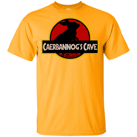 T-Shirts Gold / YXS Caerbannog Cave Youth T-Shirt