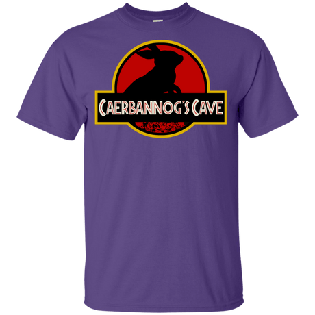 T-Shirts Purple / YXS Caerbannog Cave Youth T-Shirt