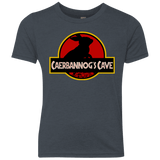 T-Shirts Vintage Navy / YXS Caerbannog Cave Youth Triblend T-Shirt
