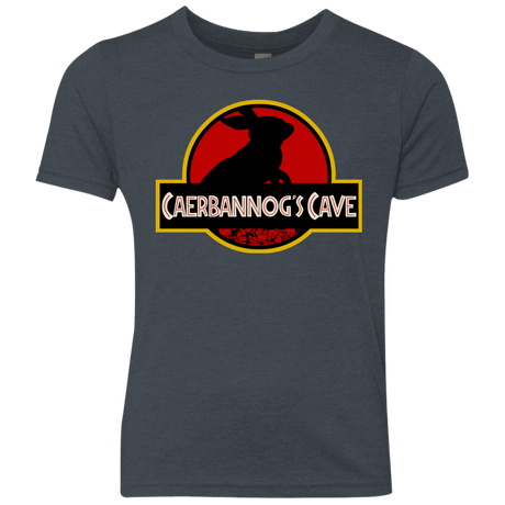 T-Shirts Vintage Navy / YXS Caerbannog Cave Youth Triblend T-Shirt