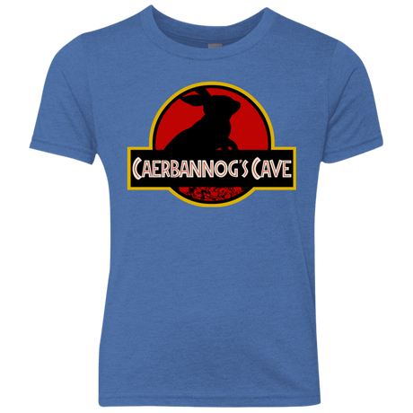 T-Shirts Vintage Royal / YXS Caerbannog Cave Youth Triblend T-Shirt