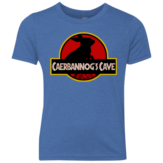 T-Shirts Vintage Royal / YXS Caerbannog Cave Youth Triblend T-Shirt