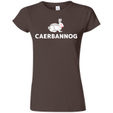 T-Shirts Dark Chocolate / S Caerbannog Junior Slimmer-Fit T-Shirt