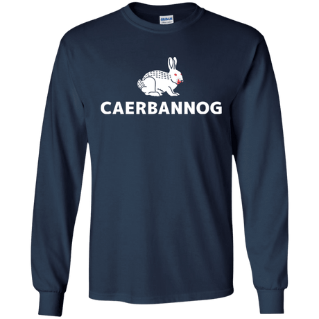 T-Shirts Navy / S Caerbannog Men's Long Sleeve T-Shirt