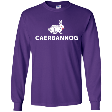 T-Shirts Purple / S Caerbannog Men's Long Sleeve T-Shirt