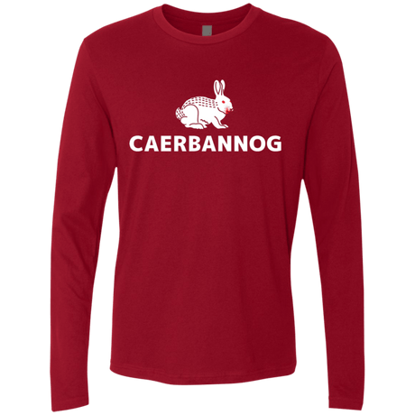 T-Shirts Cardinal / S Caerbannog Men's Premium Long Sleeve