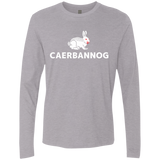 T-Shirts Heather Grey / S Caerbannog Men's Premium Long Sleeve