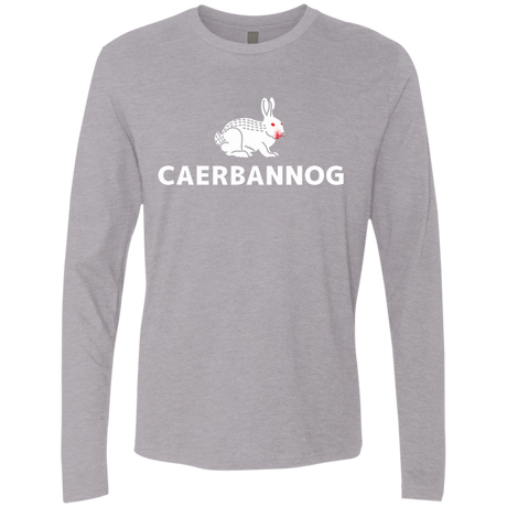 T-Shirts Heather Grey / S Caerbannog Men's Premium Long Sleeve