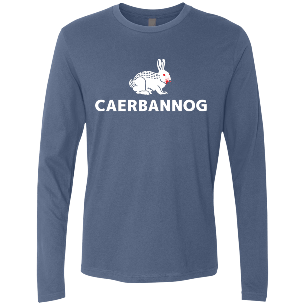 T-Shirts Indigo / S Caerbannog Men's Premium Long Sleeve