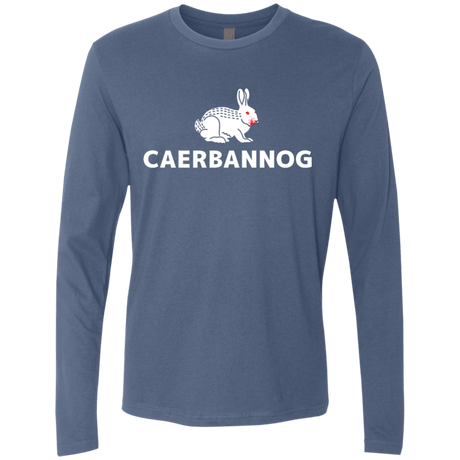 T-Shirts Indigo / S Caerbannog Men's Premium Long Sleeve
