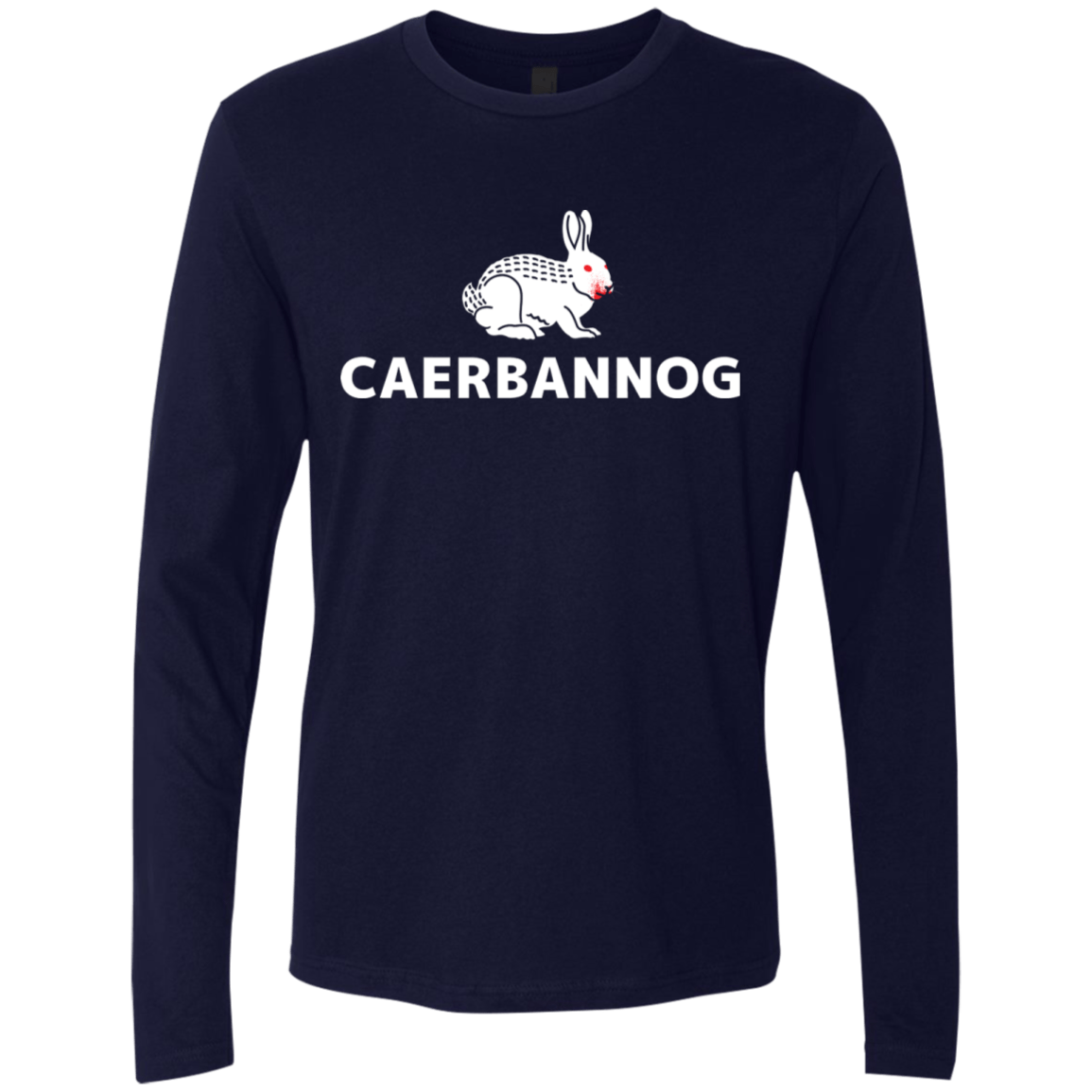 T-Shirts Midnight Navy / S Caerbannog Men's Premium Long Sleeve