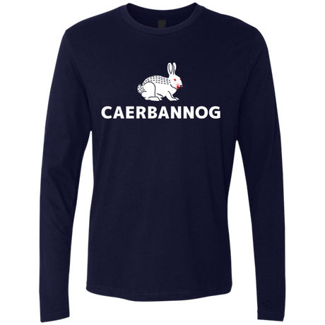 T-Shirts Midnight Navy / S Caerbannog Men's Premium Long Sleeve