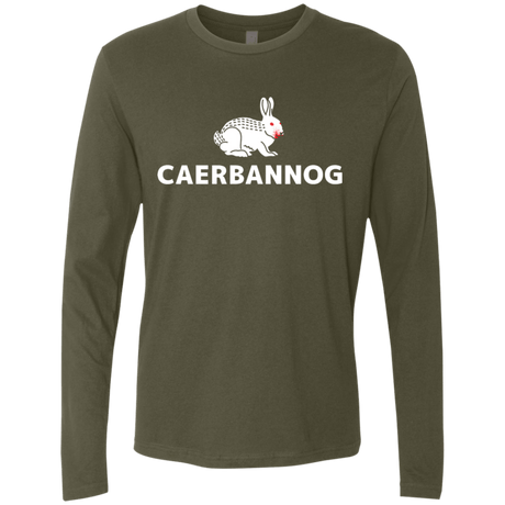 T-Shirts Military Green / S Caerbannog Men's Premium Long Sleeve
