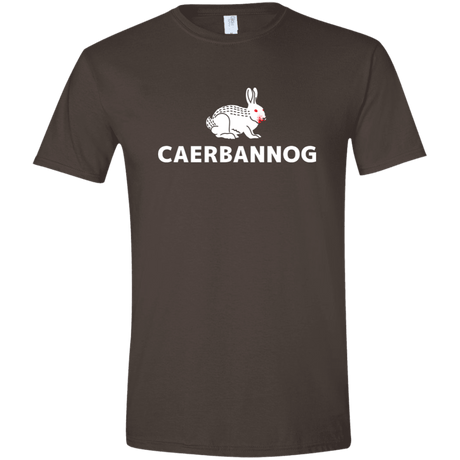T-Shirts Dark Chocolate / S Caerbannog Men's Semi-Fitted Softstyle