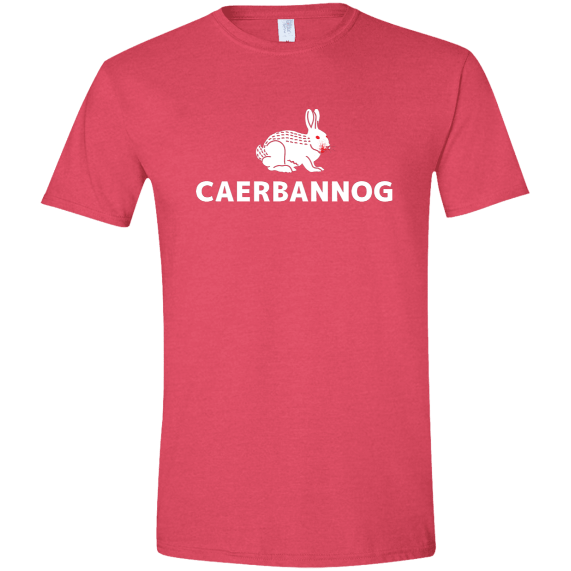 T-Shirts Heather Red / S Caerbannog Men's Semi-Fitted Softstyle